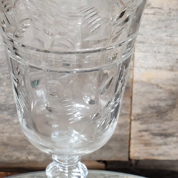 Libbey Crystal Glass - Circa 1919 - Early 20th Century - Art Deco - Antique #3 - Picture 6 of 8